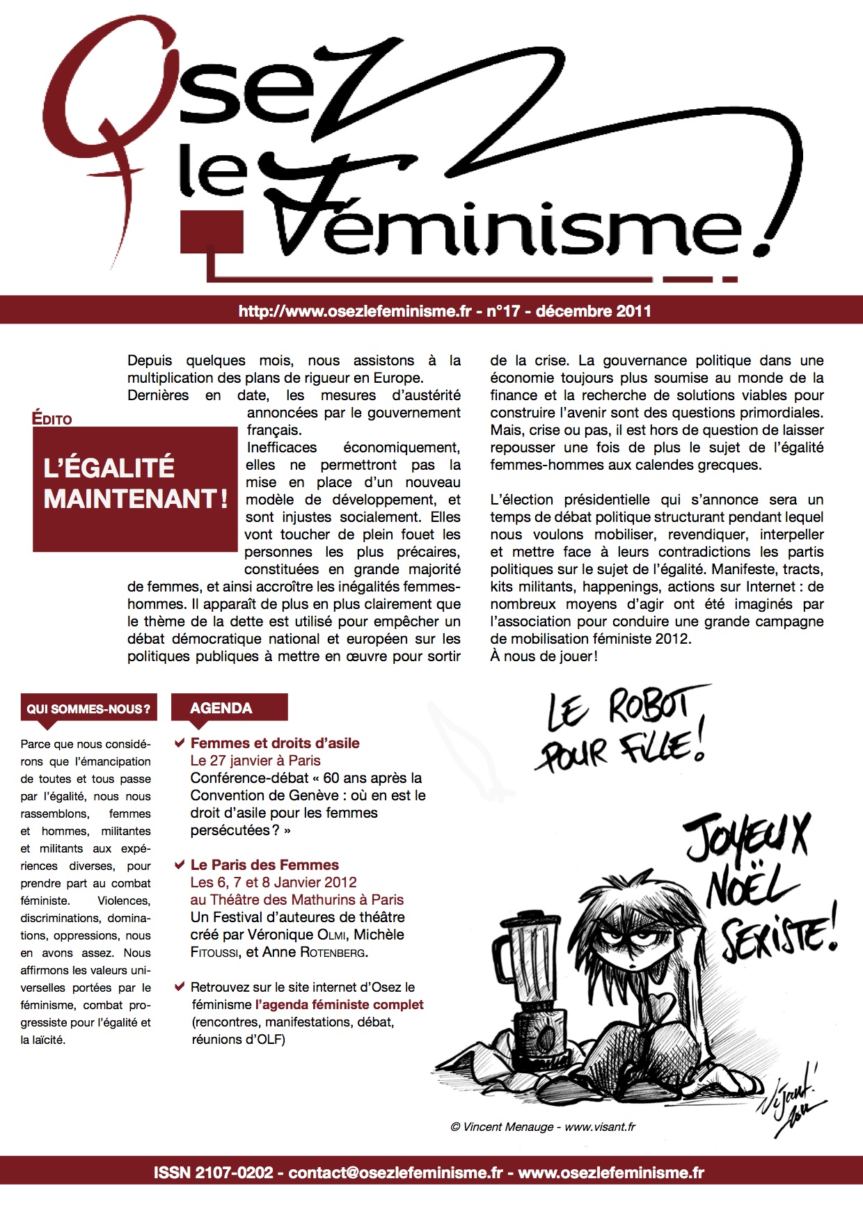 Journal 17 d'Osez le féminisme !