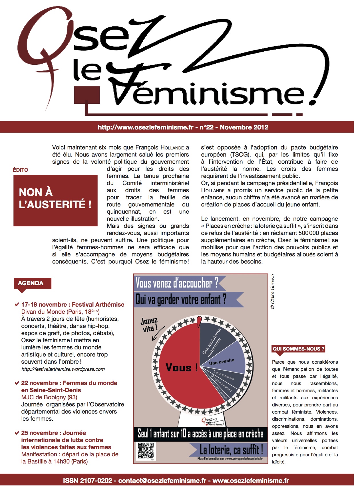 Journal 22 d'Osez le féminisme !