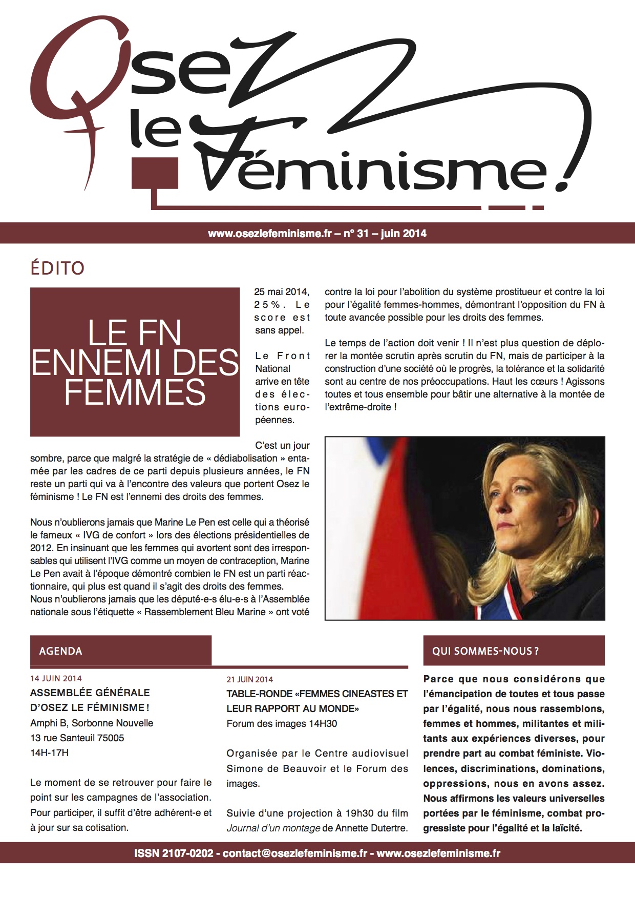 Journal 31 d'Osez le féminisme !_0