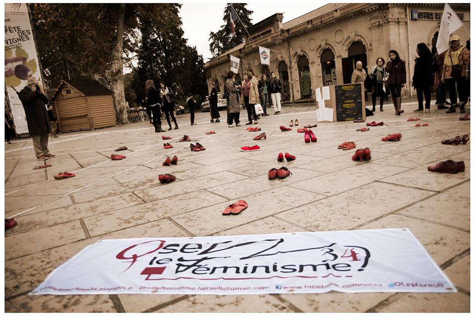 OLF 34 : Campagne Reconnaissons le féminicide à Montpellier