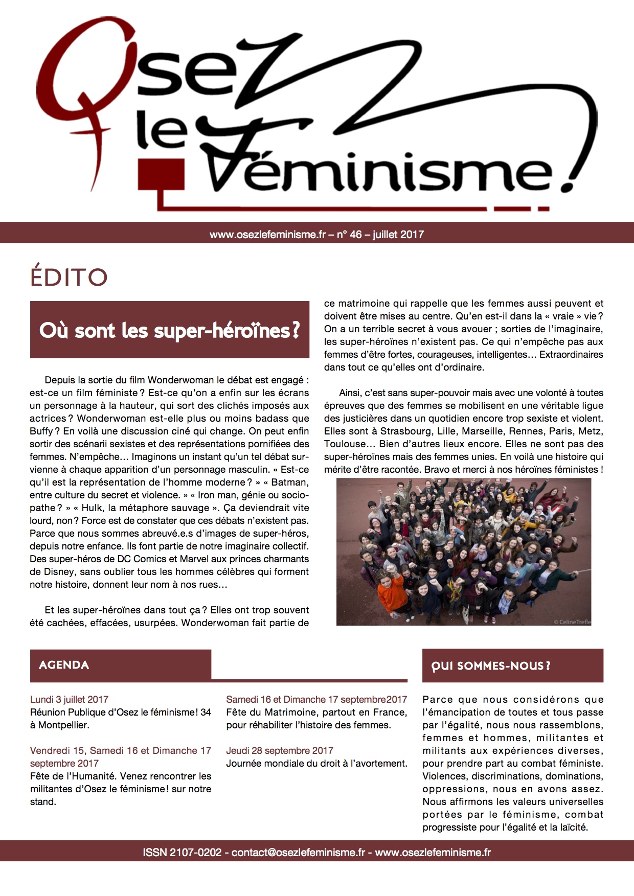 Journal 46 d'Osez le féminisme !