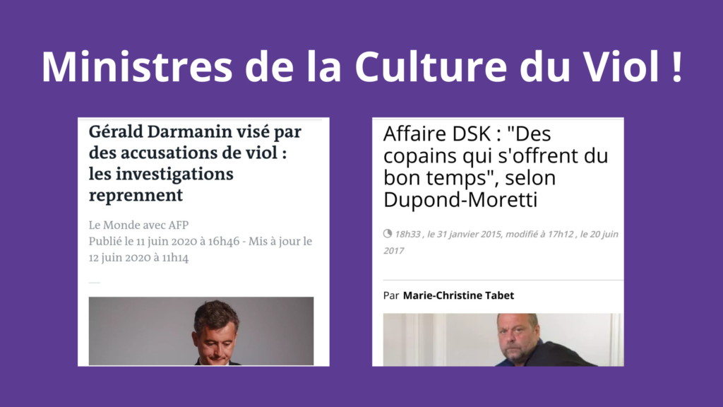 Ministres de la Culture du Viol _