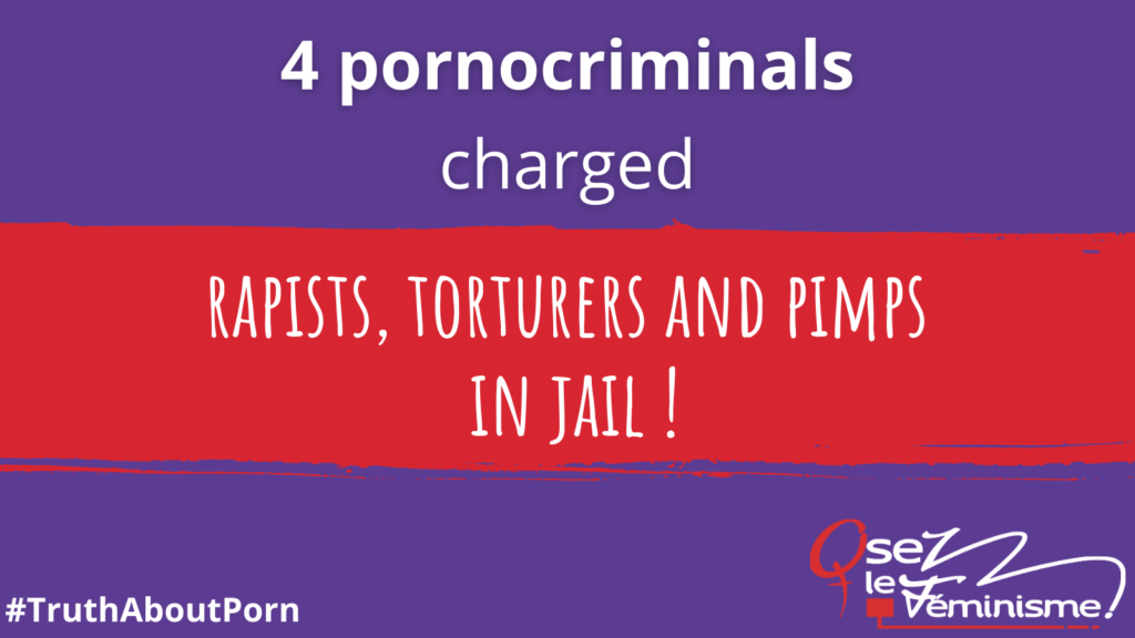 4 pornocriminals charged