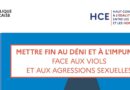 Rapport du Haut Conseil à l’Égalité Le viol, un crime massif et impuni Rapport du Haut Conseil à l’Égalité Le viol, un crime massif et impuni