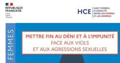 Rapport du Haut Conseil à l’Égalité  Le viol, un crime massif et impuni