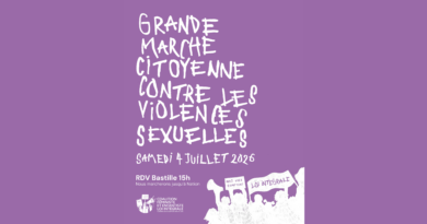 Appel à la marche du 4 juillet 2026, grande marche citoyenne contre les violences sexuelles à Paris et partout en France